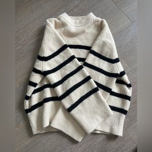 Zara striped sweater
